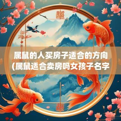 属鼠的人买房子适合的方向(属鼠适合卖房吗女孩子名字叫什么)