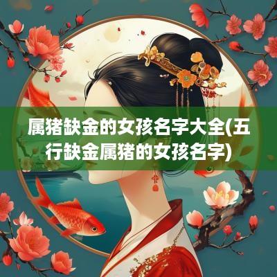 属猪缺金的女孩名字大全(五行缺金属猪的女孩名字)