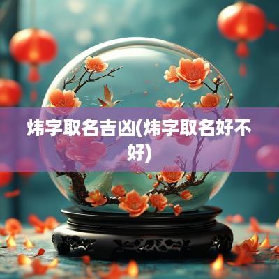 炜字取名吉凶(炜字取名好不好)