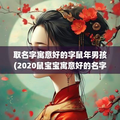 取名字寓意好的字蛇年男孩(2025鼠宝宝寓意好的名字大气)