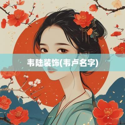 韦陆装饰(韦卢名字)