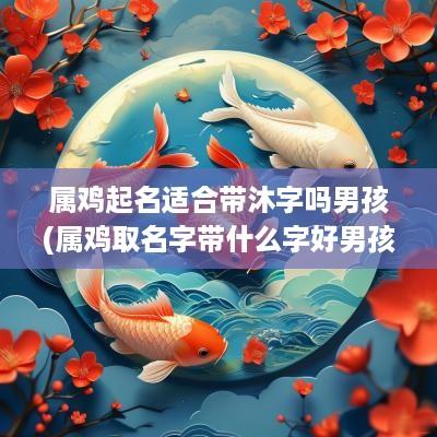属鸡起名适合带沐字吗男孩(属鸡取名字带什么字好男孩)
