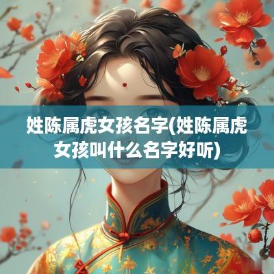 姓陈属虎女孩名字(姓陈属虎女孩叫什么名字好听)