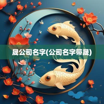 晟公司名字(公司名字带晟)