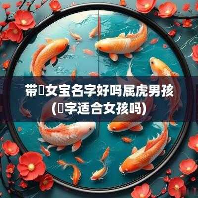 带璟女宝名字好吗属虎男孩(璟字适合女孩吗)