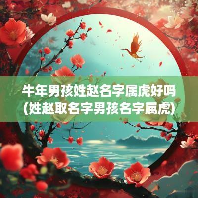 蛇年男孩姓赵名字属虎好吗(姓赵取名字男孩名字属虎)
