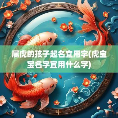 属虎的孩子起名宜用字(虎宝宝名字宜用什么字)