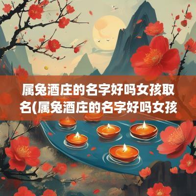 属兔酒庄的名字好吗女孩取名(属兔酒庄的名字好吗女孩怎么取)