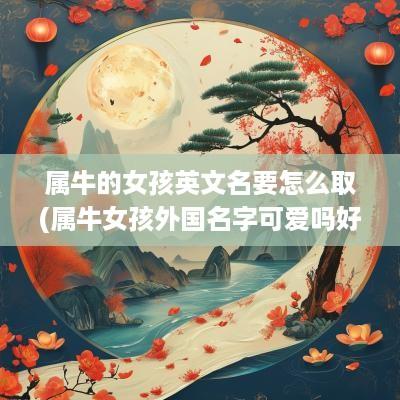 属牛的女孩英文名要怎么取(属牛女孩外国名字可爱吗好听吗)