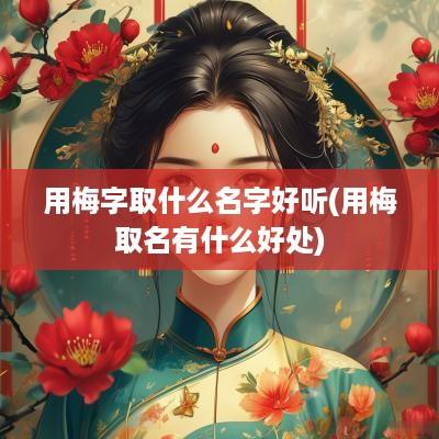 用梅字取什么名字好听(用梅取名有什么好处)