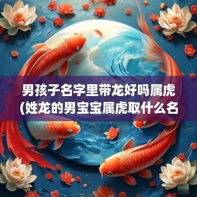 男孩子名字里带龙好吗属虎(姓龙的男宝宝属虎取什么名字)