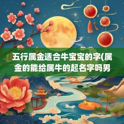 五行属金适合牛宝宝的字(属金的能给属牛的起名字吗男孩)