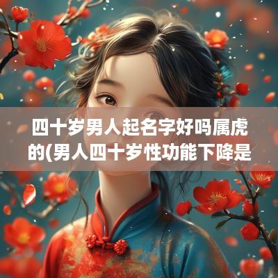 四十岁男人起名字好吗属虎的(男人四十岁性功能下降是什么原因)