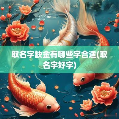 取名字缺金有哪些字合适(取名字好字)