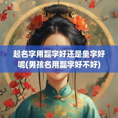 起名字用磊字好还是垒字好呢(男孩名用磊字好不好)