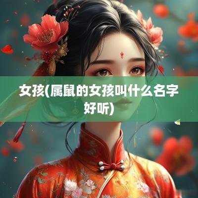 女孩(属鼠的女孩叫什么名字好听)