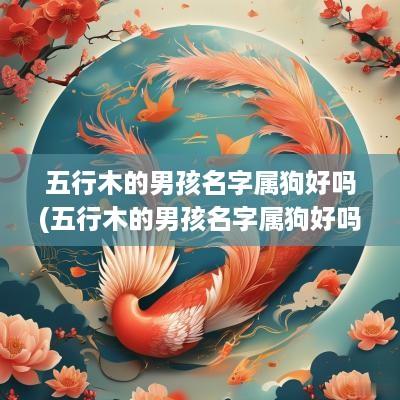 五行木的男孩名字属狗好吗(五行木的男孩名字属狗好吗怎么取)