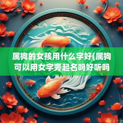 属狗的女孩用什么字好(属狗可以用女字旁起名吗好听吗)