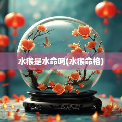 水猴是水命吗(水猴命格)