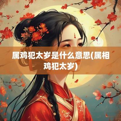 属鸡犯太岁是什么意思(属相鸡犯太岁)