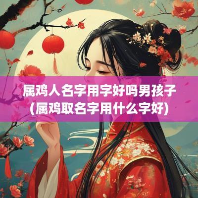 属鸡人名字用字好吗男孩子(属鸡取名字用什么字好)