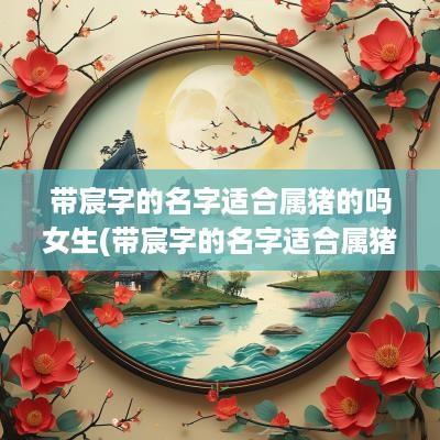 带宸字的名字适合属猪的吗女生(带宸字的名字适合属猪的吗女孩)