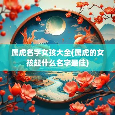 属虎名字女孩大全(属虎的女孩起什么名字最佳)