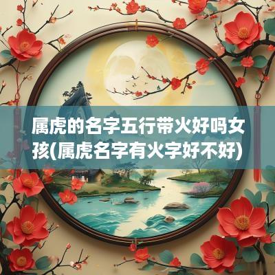 属虎的名字五行带火好吗女孩(属虎名字有火字好不好)