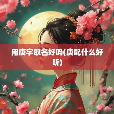用庚字取名好吗(庚配什么好听)