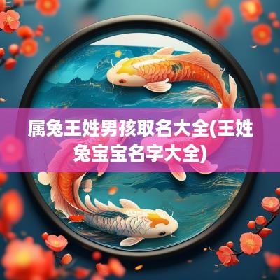 属兔王姓男孩取名大全(王姓兔宝宝名字大全)