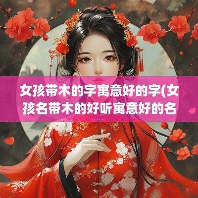 女孩带木的字寓意好的字(女孩名带木的好听寓意好的名字)