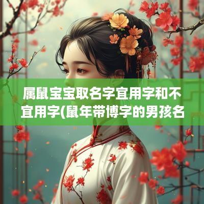 属鼠宝宝取名字宜用字和不宜用字(蛇年带博字的男孩名字)
