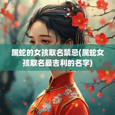 属蛇的女孩取名禁忌(属蛇女孩取名最吉利的名字)