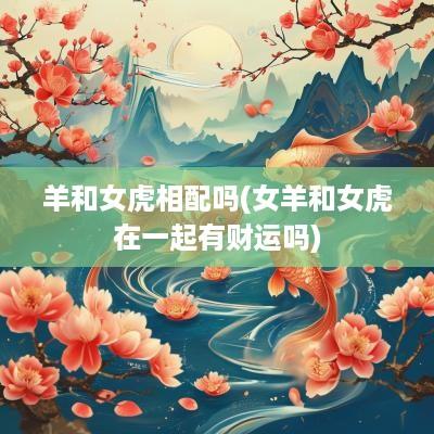 羊和女虎相配吗(女羊和女虎在一起有财运吗)