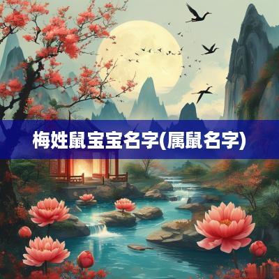 梅姓鼠宝宝名字(属鼠名字)