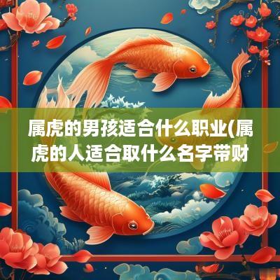 属虎的男孩适合什么职业(属虎的人适合取什么名字带财)