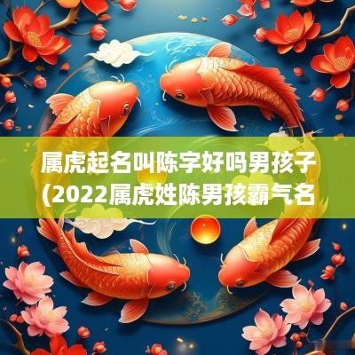 属虎起名叫陈字好吗男孩子(2025属虎姓陈男孩霸气名字)
