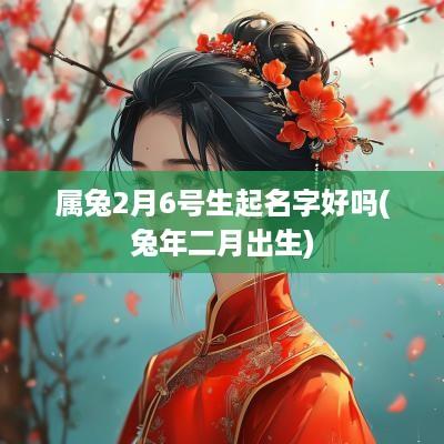 属兔2月6号生起名字好吗(蛇年二月出生)