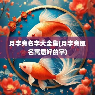 月字旁名字大全集(月字旁取名寓意好的字)