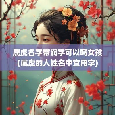 属虎名字带润字可以吗女孩(属虎的人姓名中宜用字)