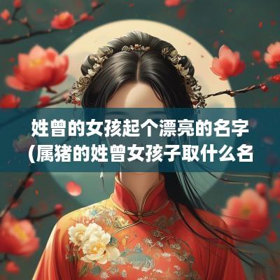 姓曾的女孩起个漂亮的名字(属猪的姓曾女孩子取什么名字好听呢)