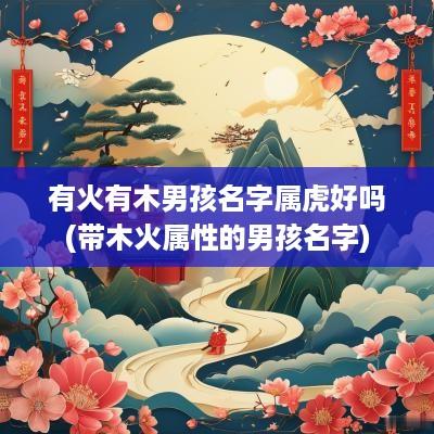 有火有木男孩名字属虎好吗(带木火属性的男孩名字)