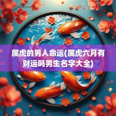 属虎的男人命运(属虎六月有财运吗男生名字大全)