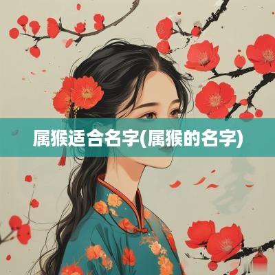 属猴适合名字(属猴的名字)