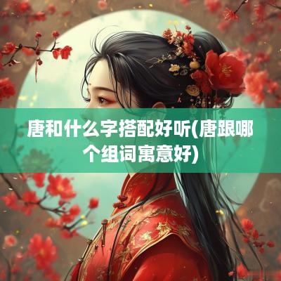 唐和什么字搭配好听(唐跟哪个组词寓意好)