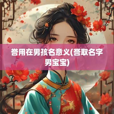 誉用在男孩名意义(誉取名字男宝宝)