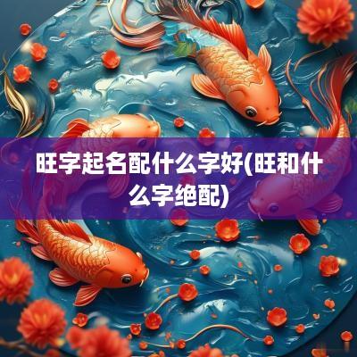 旺字起名配什么字好(旺和什么字绝配)