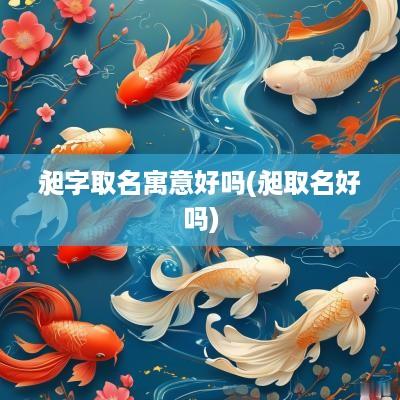 昶字取名寓意好吗(昶取名好吗)