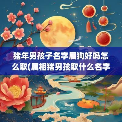 猪年男孩子名字属狗好吗怎么取(属相猪男孩取什么名字好呢)