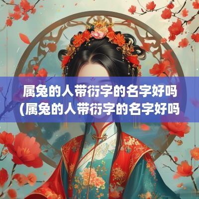 属兔的人带衍字的名字好吗(属兔的人带衍字的名字好吗女)